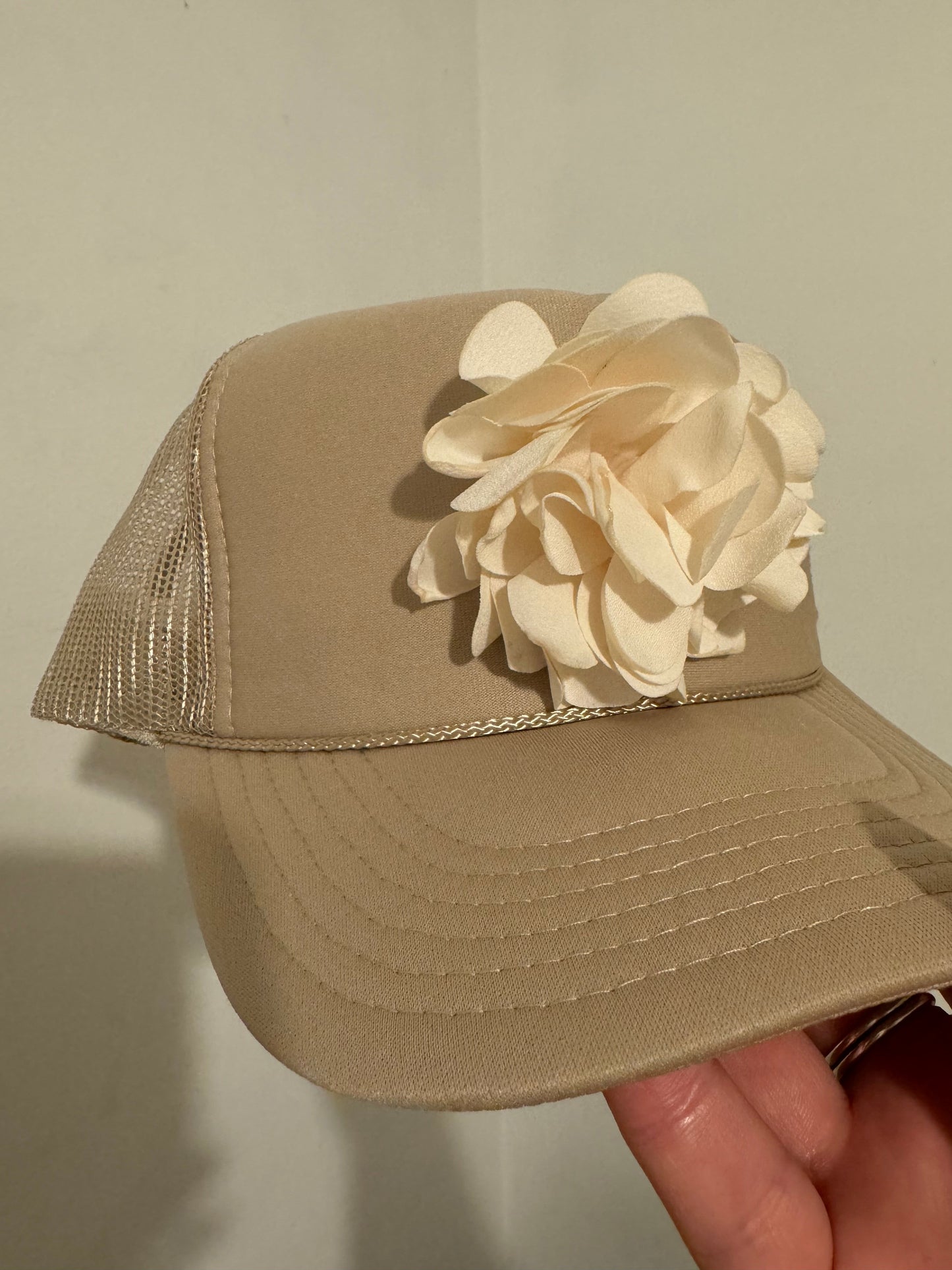 Flower Trucker Hat