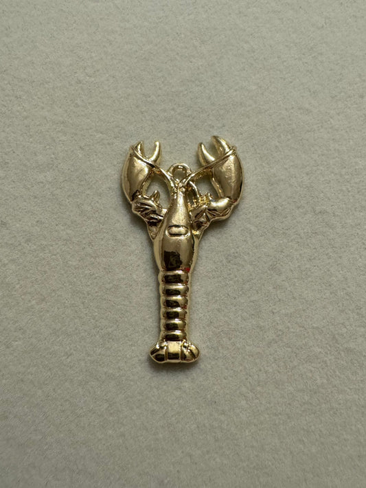 Gold Lobster (14k Gold Plated)